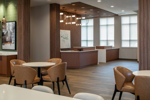 Start your stay at our welcoming front desk.