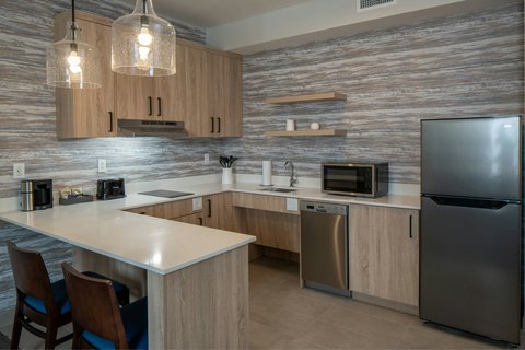 Accessible Suite Kitchen has full-size appliances.