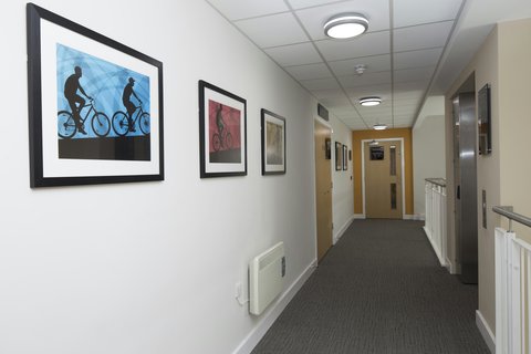 Beneficial House Top floor landing