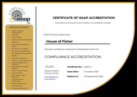 ISAAP Compliance Certificate