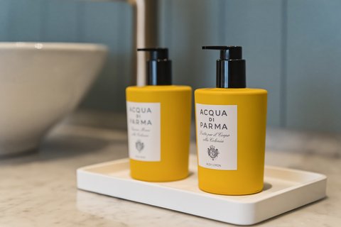 Acqua Di Parma in all Guest rooms 