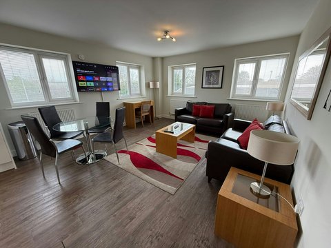 Living area 2bedroom apartment