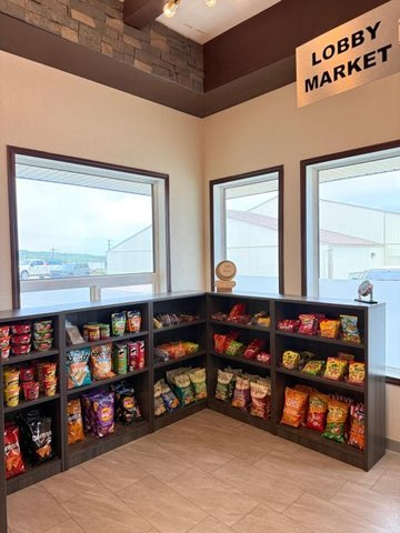 Snacks Lobby Market