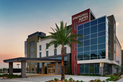 Hotel Exterior at Dusk