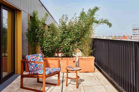 Rooftop Terrace Studio - Panoramic View