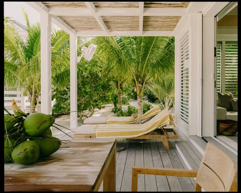 Norman\'s Cay Villa Porch