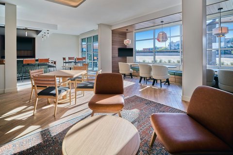 Hotel Lobby Lounge Area