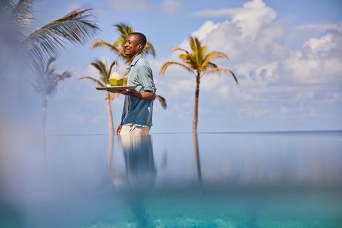 Thanda Island Service Butler Coconut Hywell Waters