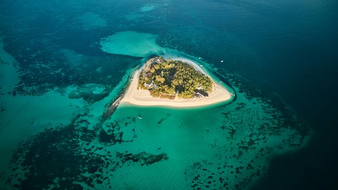 Thanda Island Aerial Marine Sanctuary Hywell Waters