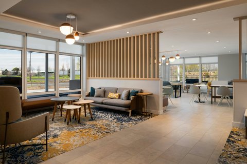 Lobby seating area