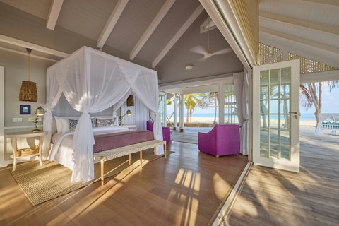 Thanda Island Accommodation Villa Bedroom Master Suite Views Hywell Waters ret