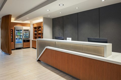 Front Desk and Market