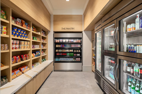 Grab snacks and essentials anytime during your stay.