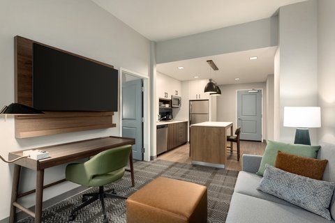 Feel at home with room to work, cook, and relax.