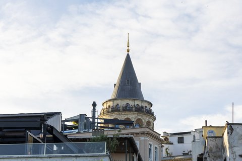 Wake up to sweeping views of Galata Tower over Istanbul\'s rooftops