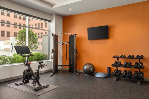 Stay active in our downtown Houston fitness center.
