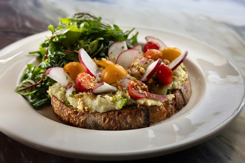 Butter Bean Toast - The Douglas, Savannah , GA