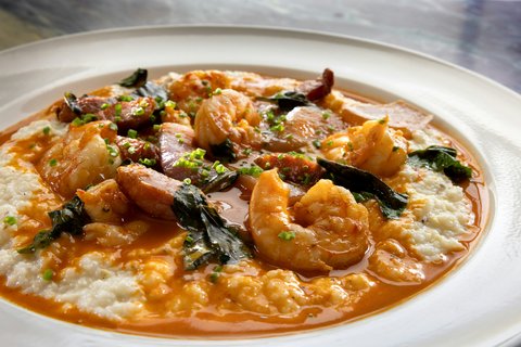Shrimp and Grits - The Douglas, Savannah , GA