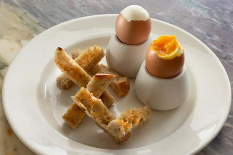 Soft Boiled Eggs - The Douglas, Savannah , GA