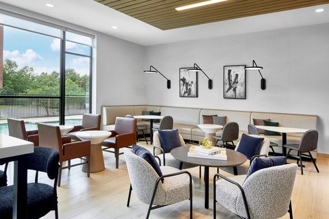 Breakfast seating area