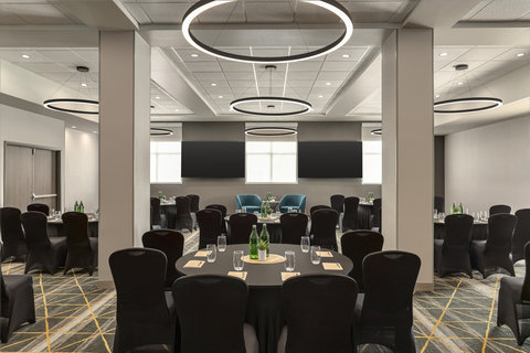 Meeting room at Holiday Inn Commerce City Denver Airport.
