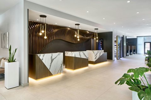 Front Desk area