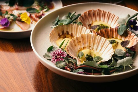 Fresh & Delicious Scallops at Latitude 27 Kitchen