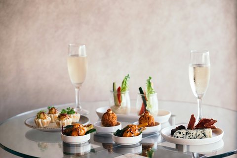 Savour Twilight CanapÃ©s at Club InterContinental, Level 25.