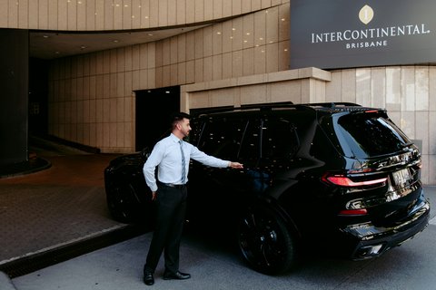 Experience comfort and valet parking at InterContinental Brisbane