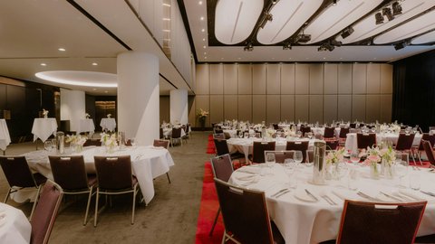 The Grand Ballroom Side View and Cockatil Reception Area