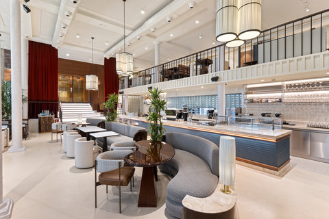 Take your seat at Banca Unione Restaurant & Bar in Istanbul