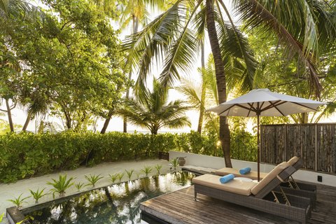 Constance Halaveli Accommodation Coconut Beach Villa