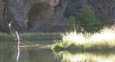 Fly Fishing At Dunton