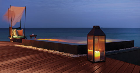 Spa Pool at Night