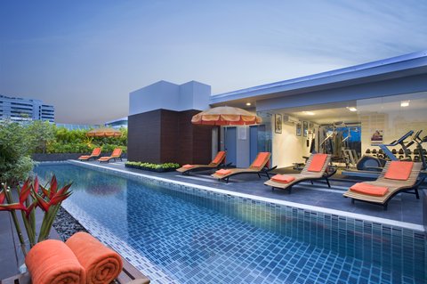 Outdoor Swimming Pool, Citadines Sukhumvit 11 Bangkok