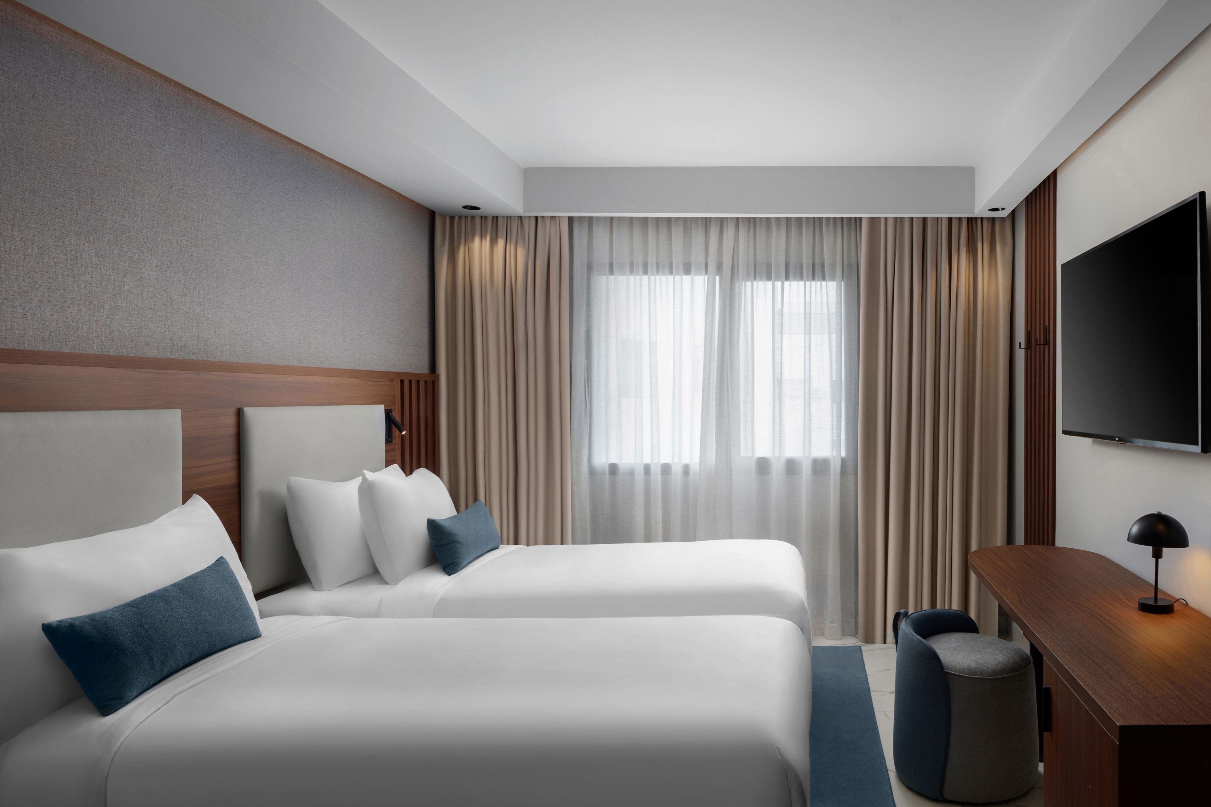 Courtyard by Marriott Casablanca Downtown-guestroom-Twin bed guest room.jpg