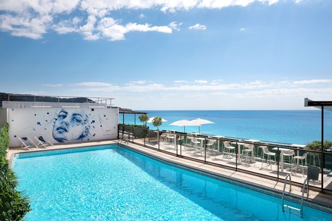 Best rooftop pool with sea view Nice, Cote d\'Azur