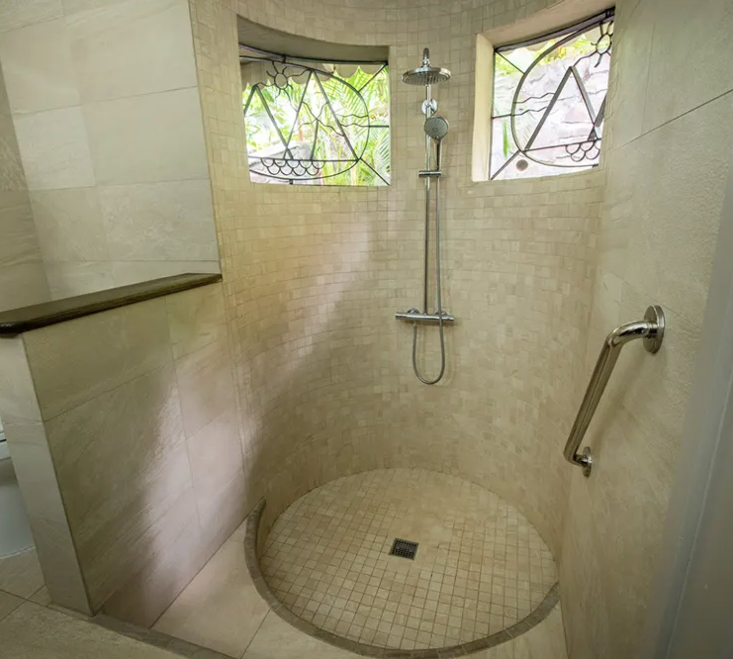 EAST WINDS RESORT LTD-guestroom-Deluxe Cottage Shower Room.jpg