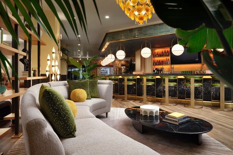 Lobby bar restaurant