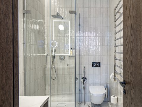 Standard Double Vandenis Building Bathroom
