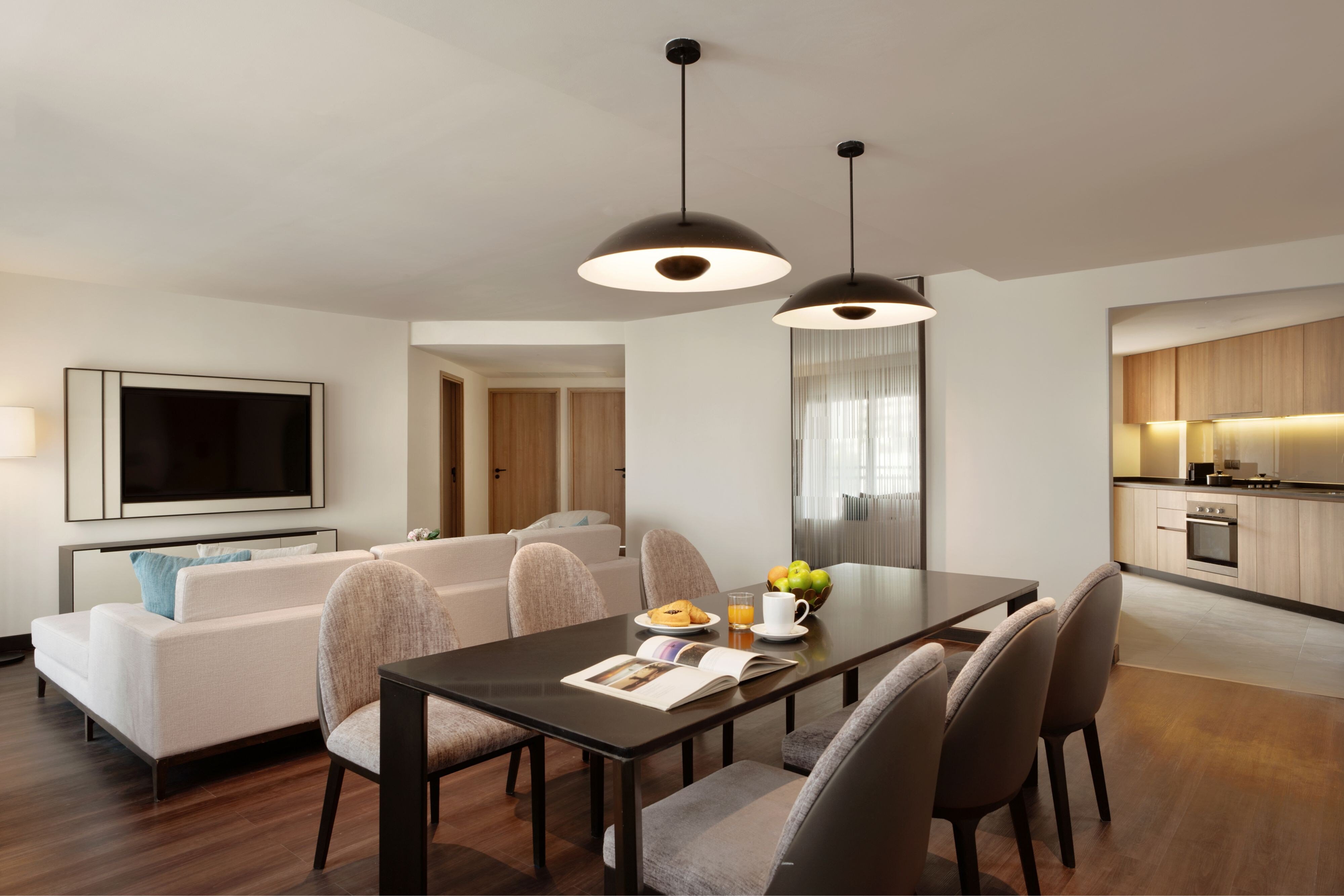 Marriott Executive Apartments Bangkok Sukhumvit 50-guestroom-Dining and Living area.jpg