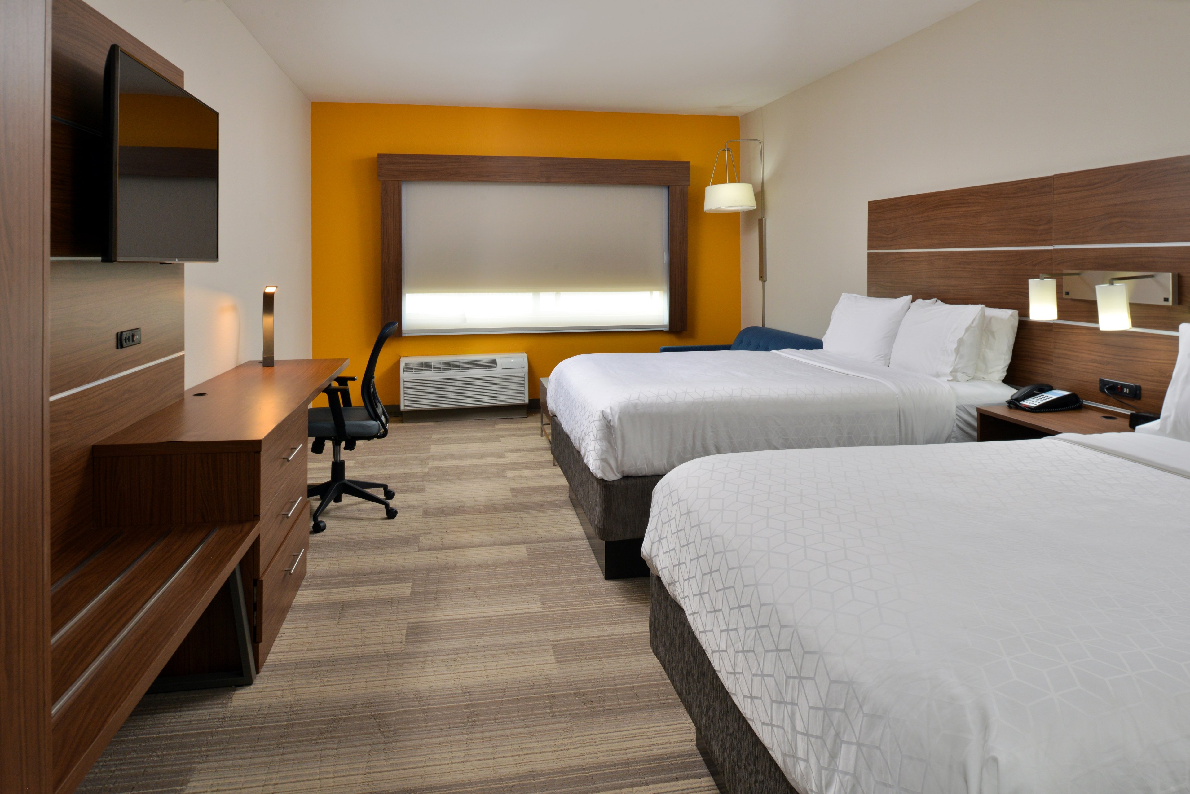 HOLIDAY INN EXP STES WYLIE WEST BY-guestroom-Stretch out and relax in our Two Queen Suite .jpg