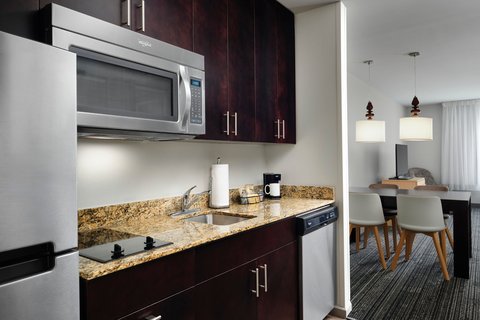 Studio and Double Queen Room Kitchen