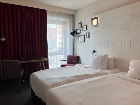 Hotel Birmingham Twinbed Room
