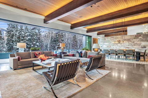 Serene living space with a view