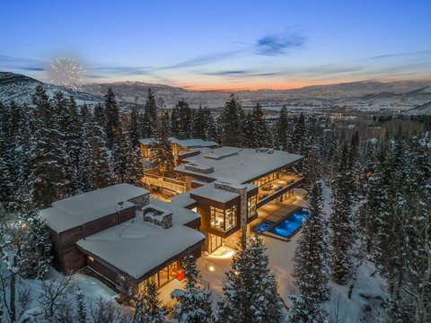 Winter exterior view