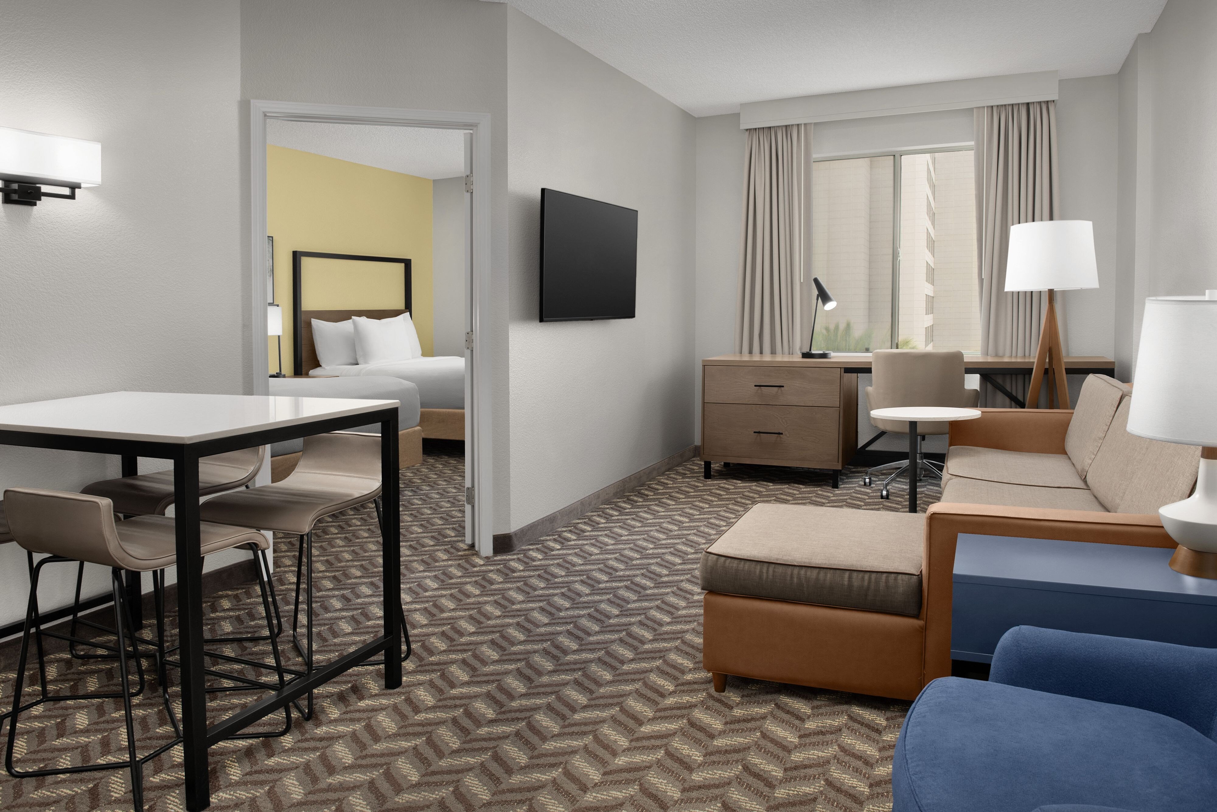 Residence Inn by Marriott Anaheim Resort Area Garden Grove-guestroom-1 Bedroom 2 Queen Suite.jpg