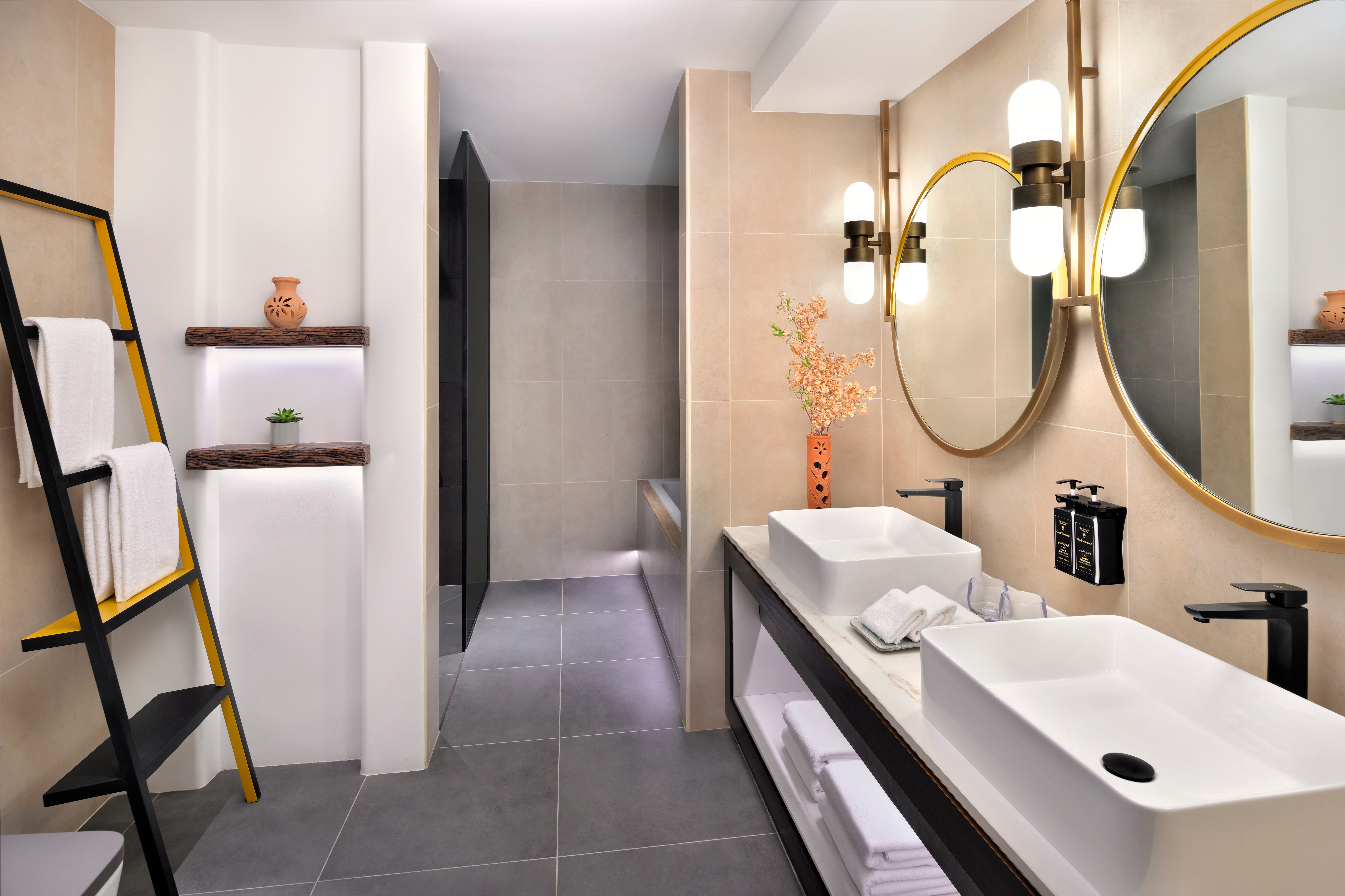 HOTEL INDIGO JABAL AKHDAR RESORT SP-guestroom-Bathroom with rain shower.jpg