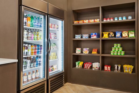 Stock up on a variety of drinks, snacks, frozen entrÃ©es and more.