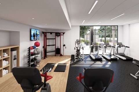 Enjoy our fully equipped fitness center.